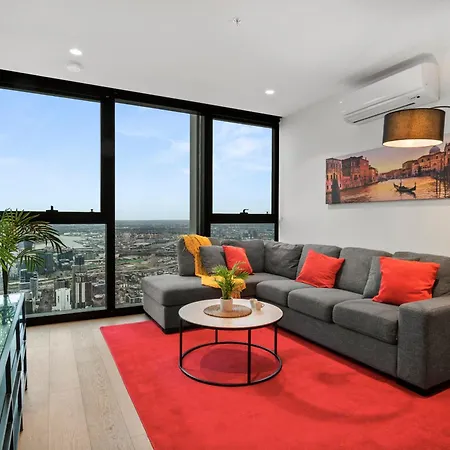 Gorgeous City Views 71St Floor 3Br Apartment With Pool And Gym Melbourne Exterior photo